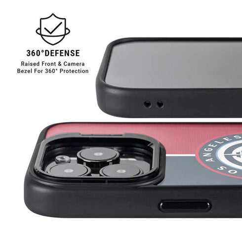 NBA LA Clippers Canvas iPhone 13 Pro Kickstand Case