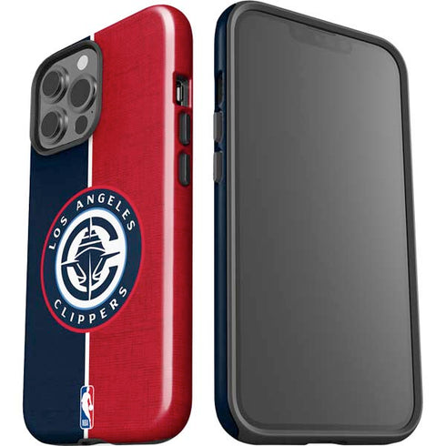 NBA LA Clippers Canvas iPhone 13 Pro Max Impact Case