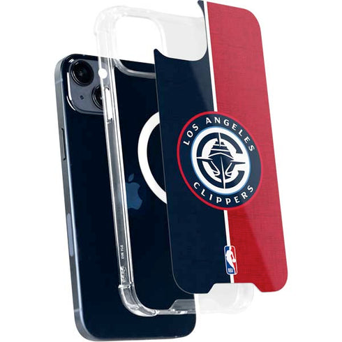NBA LA Clippers Canvas iPhone 14 MagSafe Case