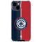 NBA LA Clippers Canvas iPhone 14 Plus Clear Case