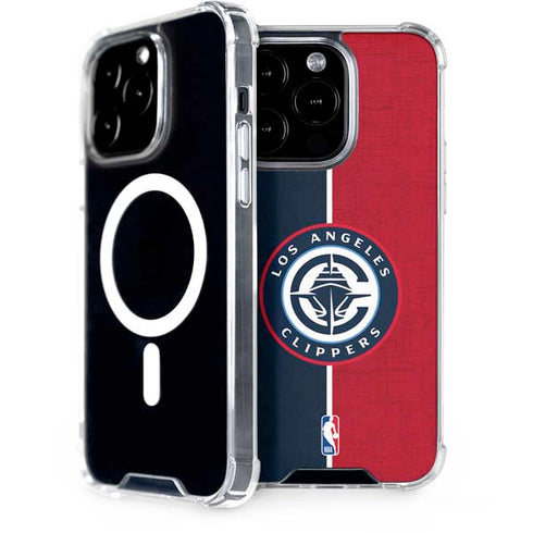 NBA LA Clippers Canvas iPhone 14 Pro MagSafe Case