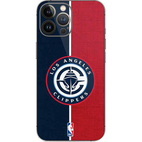 NBA LA Clippers Canvas iPhone 14 Pro Max Skin