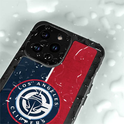 NBA LA Clippers Canvas iPhone 14 Pro Max Waterproof Case