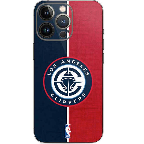 NBA LA Clippers Canvas iPhone 14 Pro Skin
