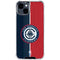 NBA LA Clippers Canvas iPhone 15 Clear Case