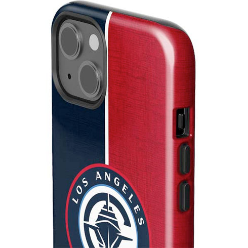 NBA LA Clippers Canvas iPhone 15 Plus Impact Case