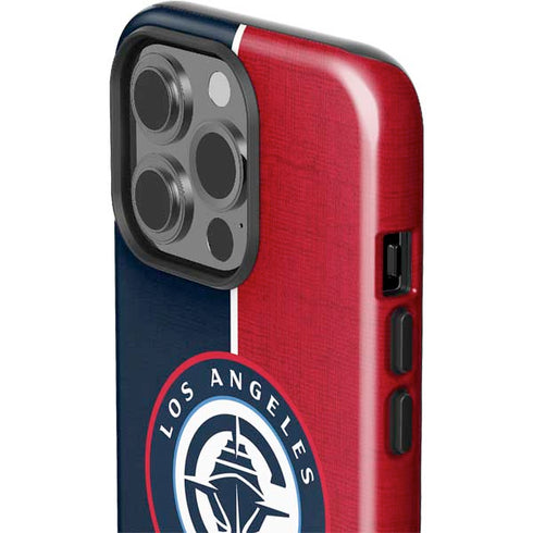 NBA LA Clippers Canvas iPhone 15 Pro Impact Case