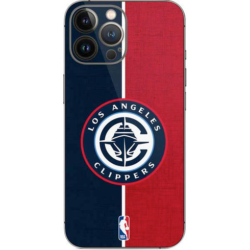 NBA LA Clippers Canvas iPhone 15 Pro Max Skin