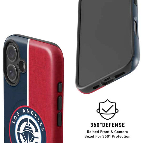 NBA LA Clippers Canvas iPhone 16 Magsafe Impact Case