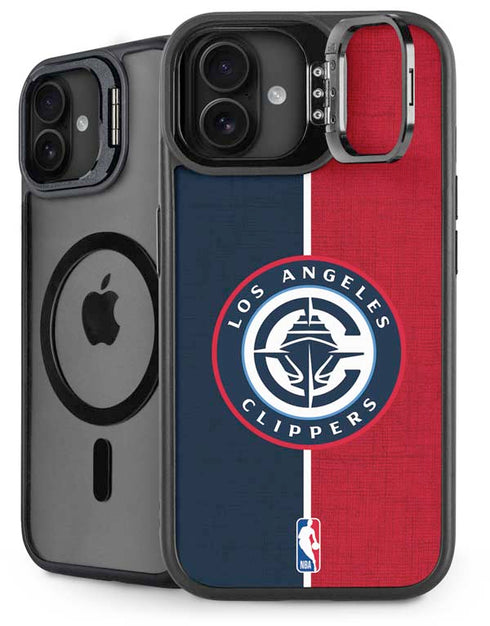 NBA LA Clippers Canvas iPhone 16 Plus Kickstand Case
