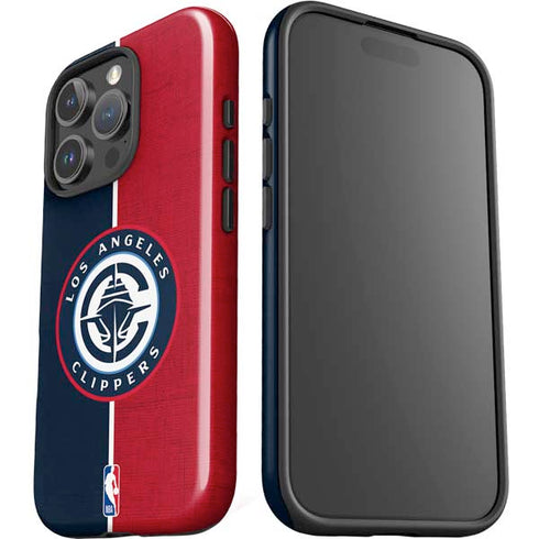 NBA LA Clippers Canvas iPhone 16 Pro Impact Case