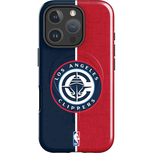 NBA LA Clippers Canvas iPhone 16 Pro Magsafe Impact Case