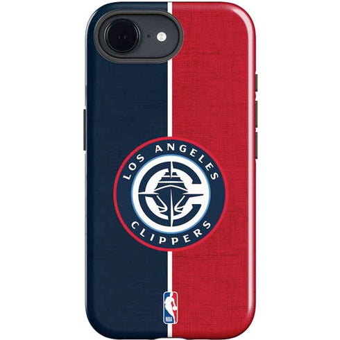 NBA LA Clippers Canvas iPhone 16e Impact Case