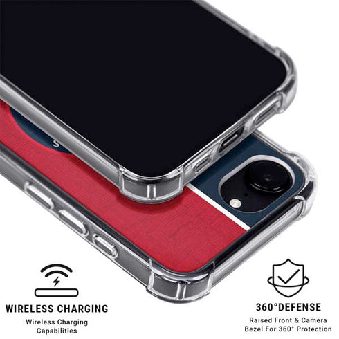 NBA LA Clippers Canvas iPhone 16e MagSafe Case
