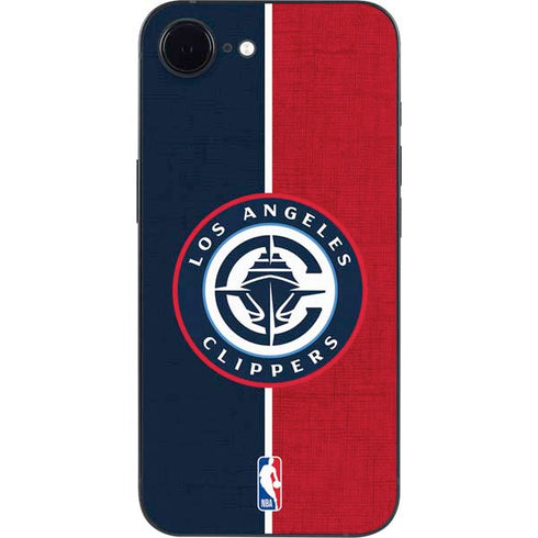 NBA LA Clippers Canvas iPhone 16e Skin