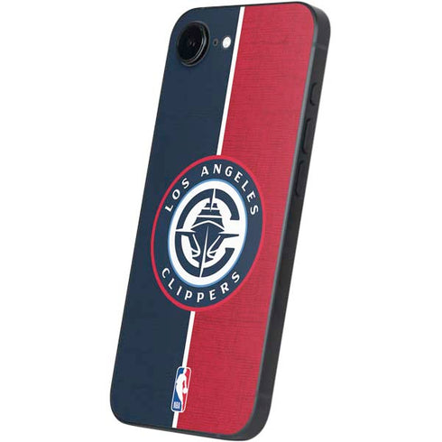 NBA LA Clippers Canvas iPhone 16e Skin