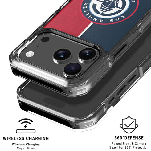 NBA LA Clippers Canvas iPhone 18 Pro Clear Case