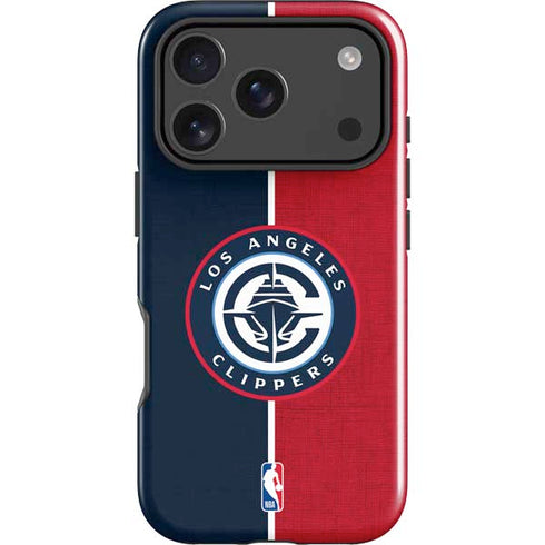 NBA LA Clippers Canvas iPhone 18 Pro Impact Case