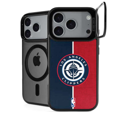 NBA LA Clippers Canvas iPhone 18 Pro Kickstand Case