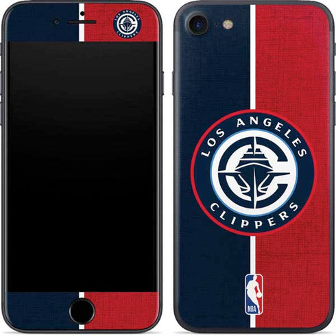 NBA LA Clippers Canvas iPhone 7 Skin