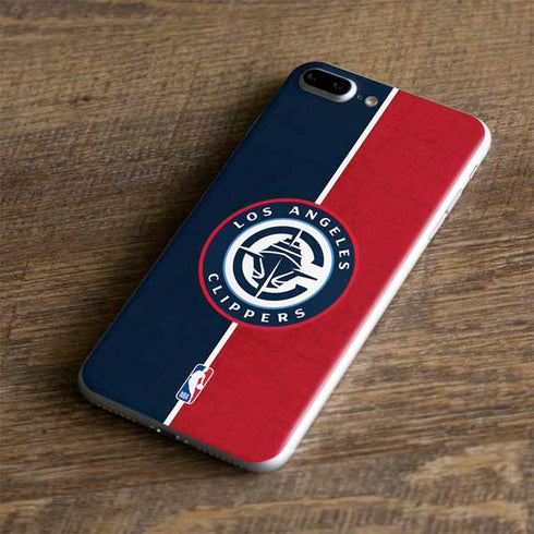 NBA LA Clippers Canvas iPhone 8 Plus Skin