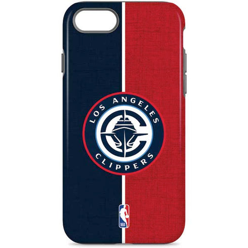 NBA LA Clippers Canvas iPhone 8 Pro Case