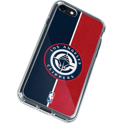 NBA LA Clippers Canvas iPhone SE (2nd & 3rd Gen) Clear Case