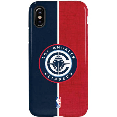 NBA LA Clippers Canvas iPhone X Pro Case