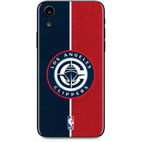NBA LA Clippers Canvas iPhone XR Skin