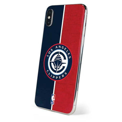 NBA LA Clippers Canvas iPhone XS Max Skin