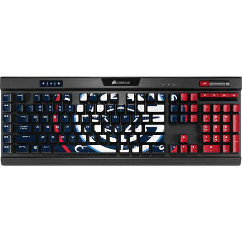 NBA LA Clippers Canvas K95 RGB PLATINUM Mechanical Gaming Keyboard Skin