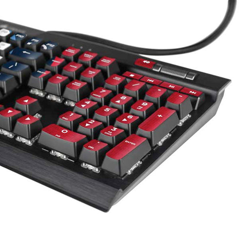 NBA LA Clippers Canvas K95 RGB PLATINUM Mechanical Gaming Keyboard Skin