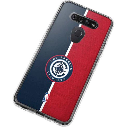 NBA LA Clippers Canvas LG K51/Q51 Clear Case