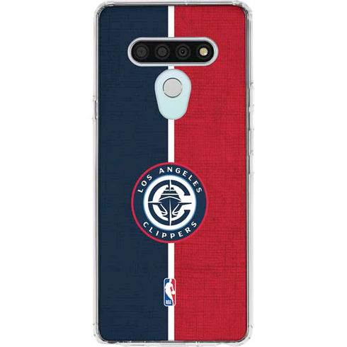 NBA LA Clippers Canvas LG Stylo 6 Clear Case