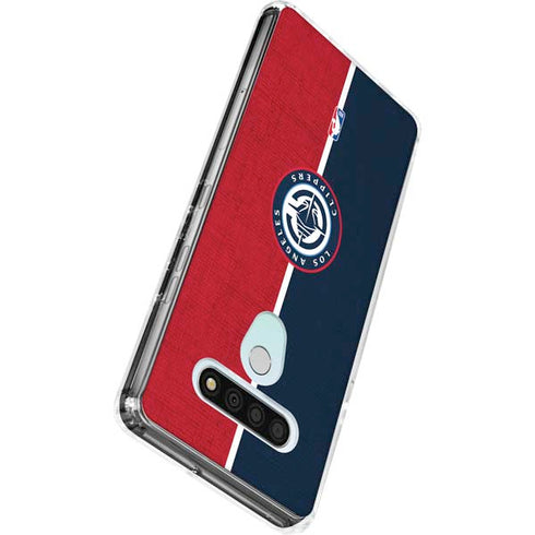 NBA LA Clippers Canvas LG Stylo 6 Clear Case
