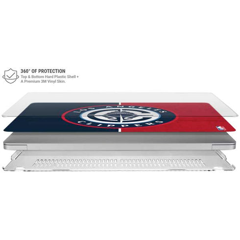 NBA LA Clippers Canvas MacBook Air 15in (2023-2025) Case plus Skin