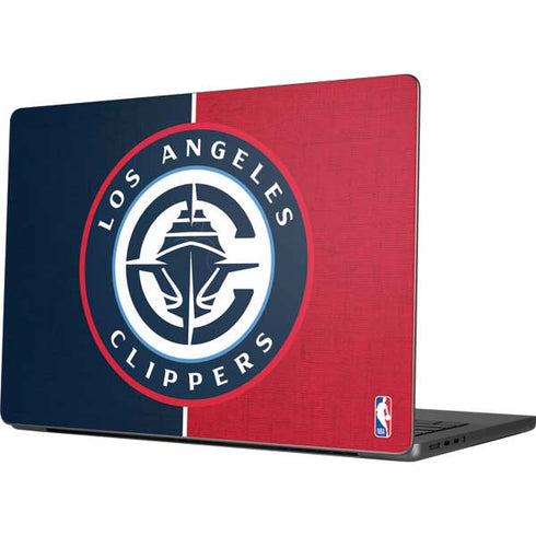 NBA LA Clippers Canvas MacBook Pro 14in (2021-24) Skin