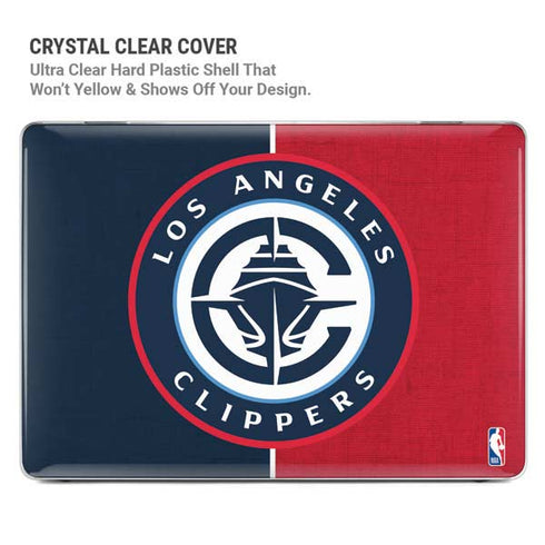 NBA LA Clippers Canvas MacBook Pro 16in (2021-25) Case plus Skin