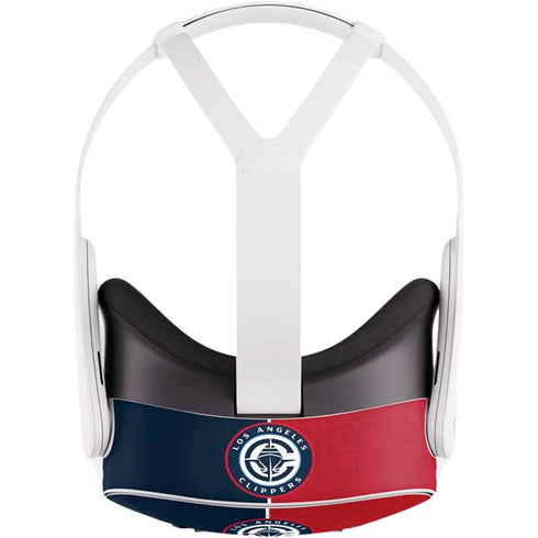 NBA LA Clippers Canvas Meta Quest 3S Skin