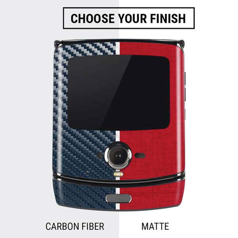 NBA LA Clippers Canvas Motorola RAZR Skin
