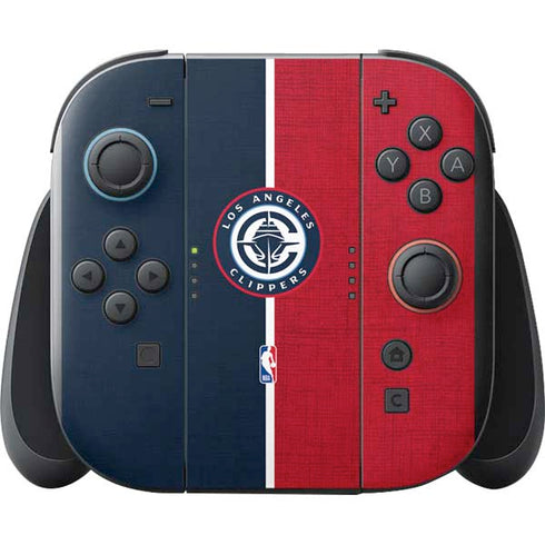 NBA LA Clippers Canvas Nintendo Switch 2 (2025) with Joy-Con Skin