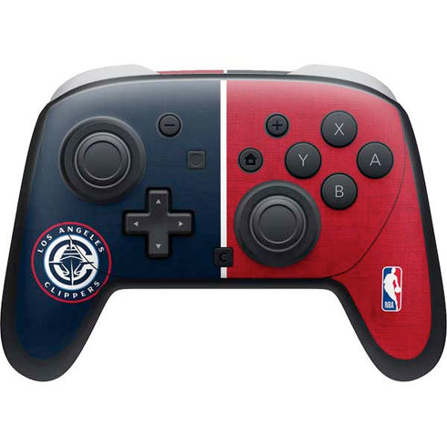 NBA LA Clippers Canvas Nintendo Skins
