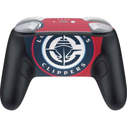 NBA LA Clippers Canvas Nintendo Switch 2 (2025) Pro Controller Skin