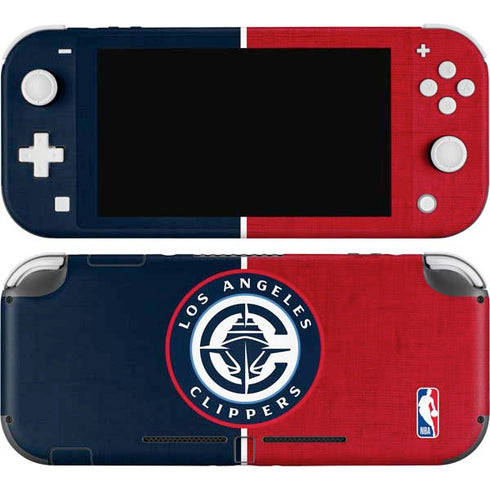 NBA LA Clippers Canvas Nintendo Switch Lite Skin