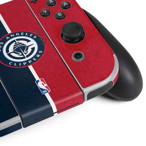 NBA LA Clippers Canvas Nintendo Switch OLED (2021) Skin
