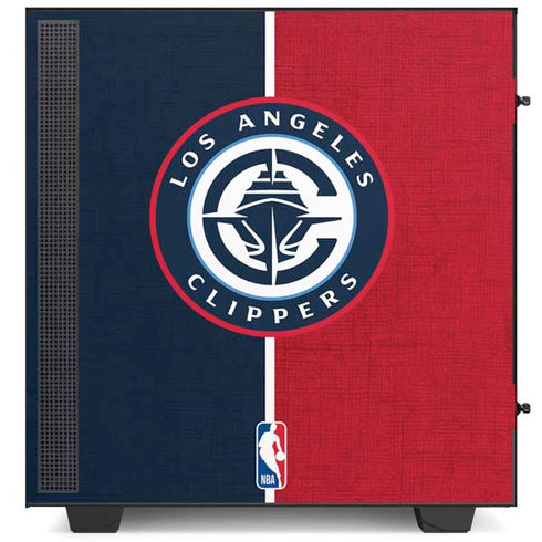 NBA LA Clippers Canvas NZXT H510 Compact ATX Mid-Tower Case Skin