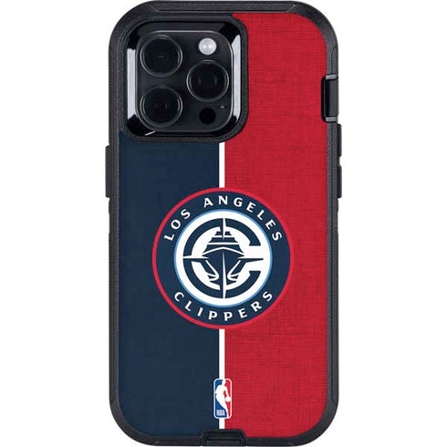 NBA LA Clippers Canvas Otterbox Defender iPhone Skin