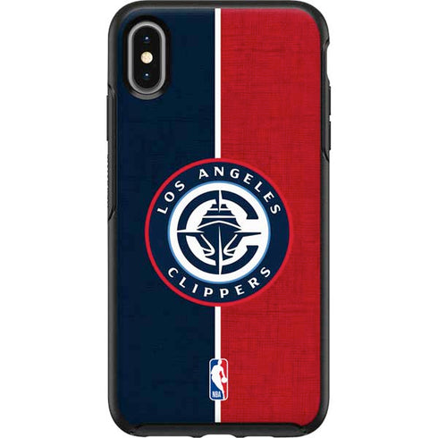 NBA LA Clippers Canvas Otterbox Symmetry iPhone Skin