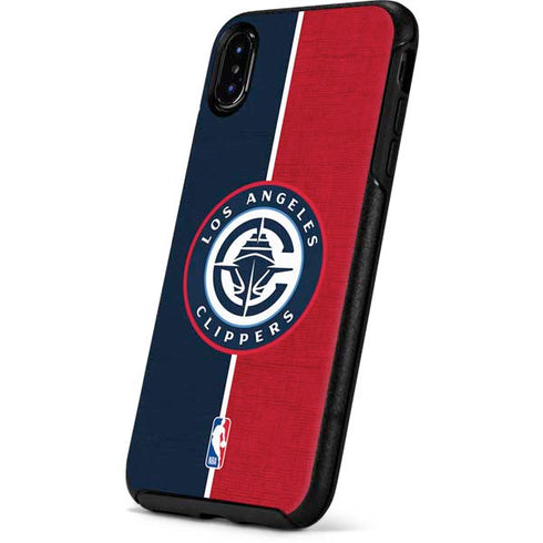 NBA LA Clippers Canvas Otterbox Symmetry iPhone Skin