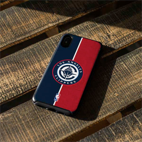 NBA LA Clippers Canvas Otterbox Symmetry iPhone Skin